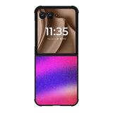 gliter rainbow Motorola Moto RAZR Plus 2025 Case FE0321