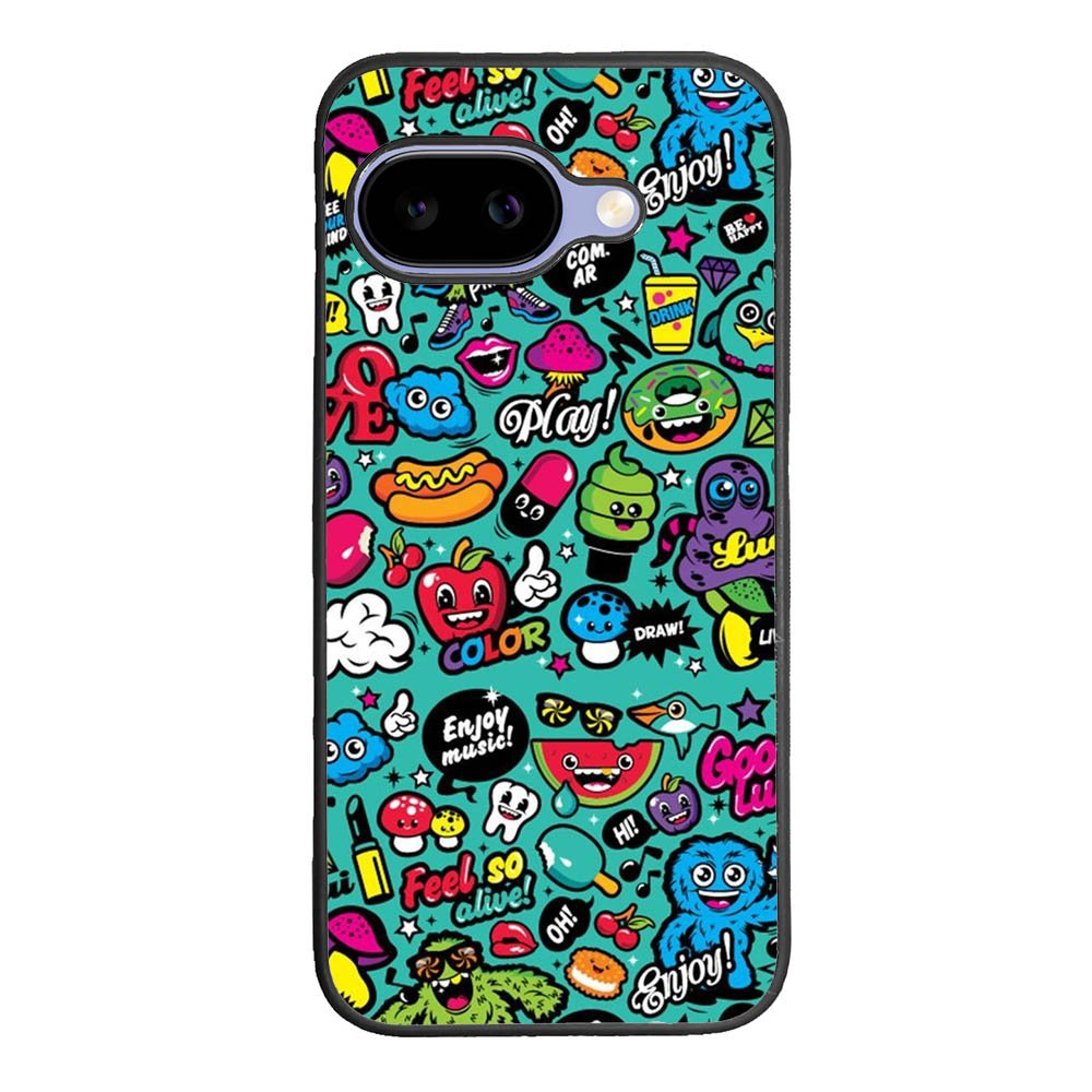 Enjoy music doodle Google Pixel 10A Case FE0241
