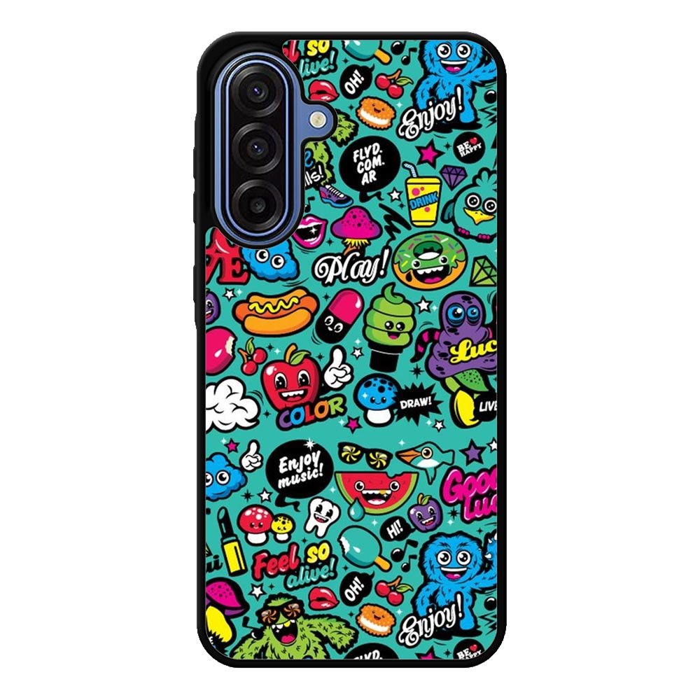 Enjoy music doodle Samsung Galaxy A17 Case FE0241