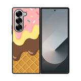 Wafel ice cream toping Samsung Galaxy Z Fold 7 5G Case FE0642