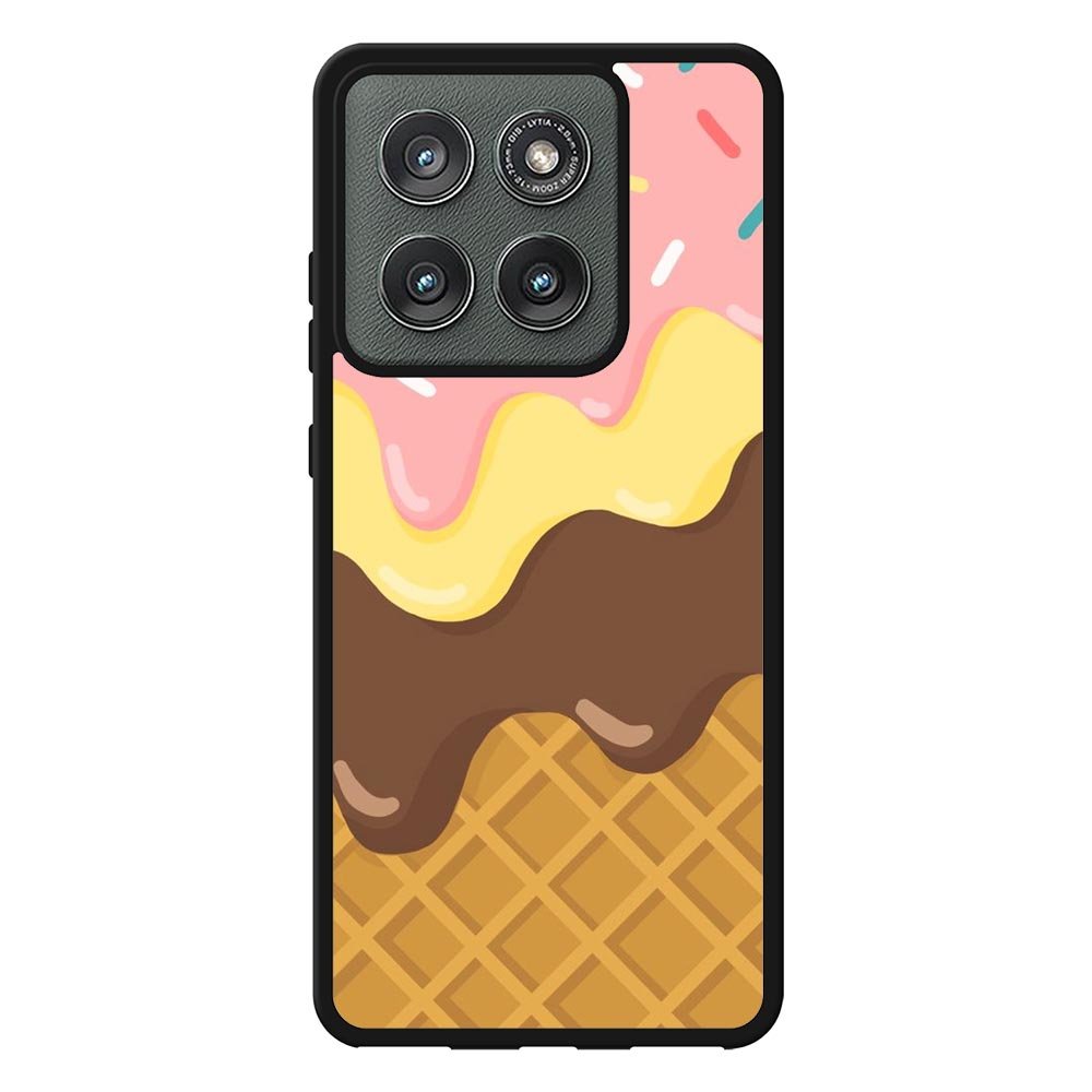 Wafel ice cream toping Motorola Moto Edge 2025 Case FE0642