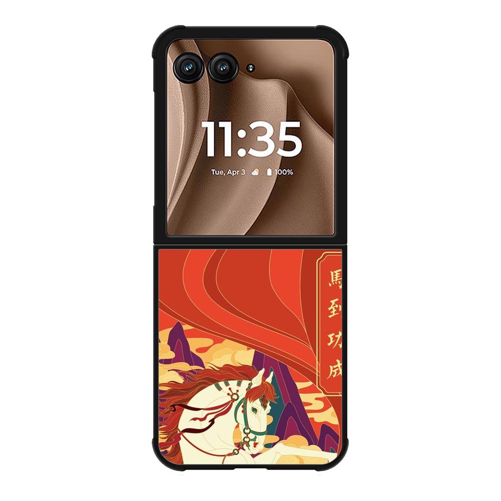 horse japanese Motorola Moto RAZR Plus 2025 Case FE0358