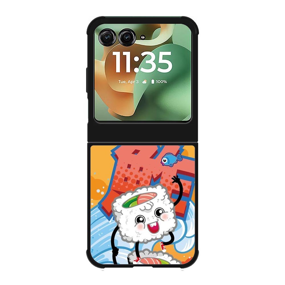 sushi food Motorola Moto RAZR 2025 Case FE0608