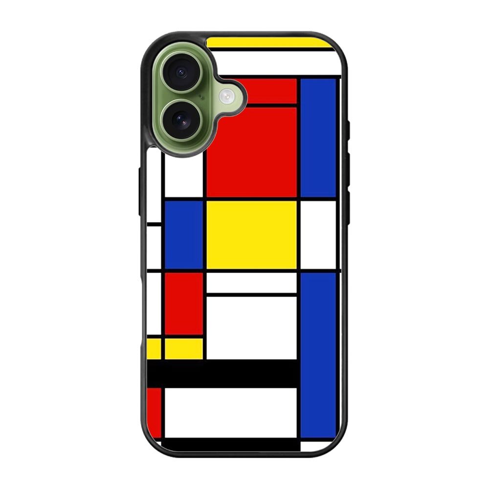 Abstract Geometric Colorful Pattern iPhone 17 Case FE0008