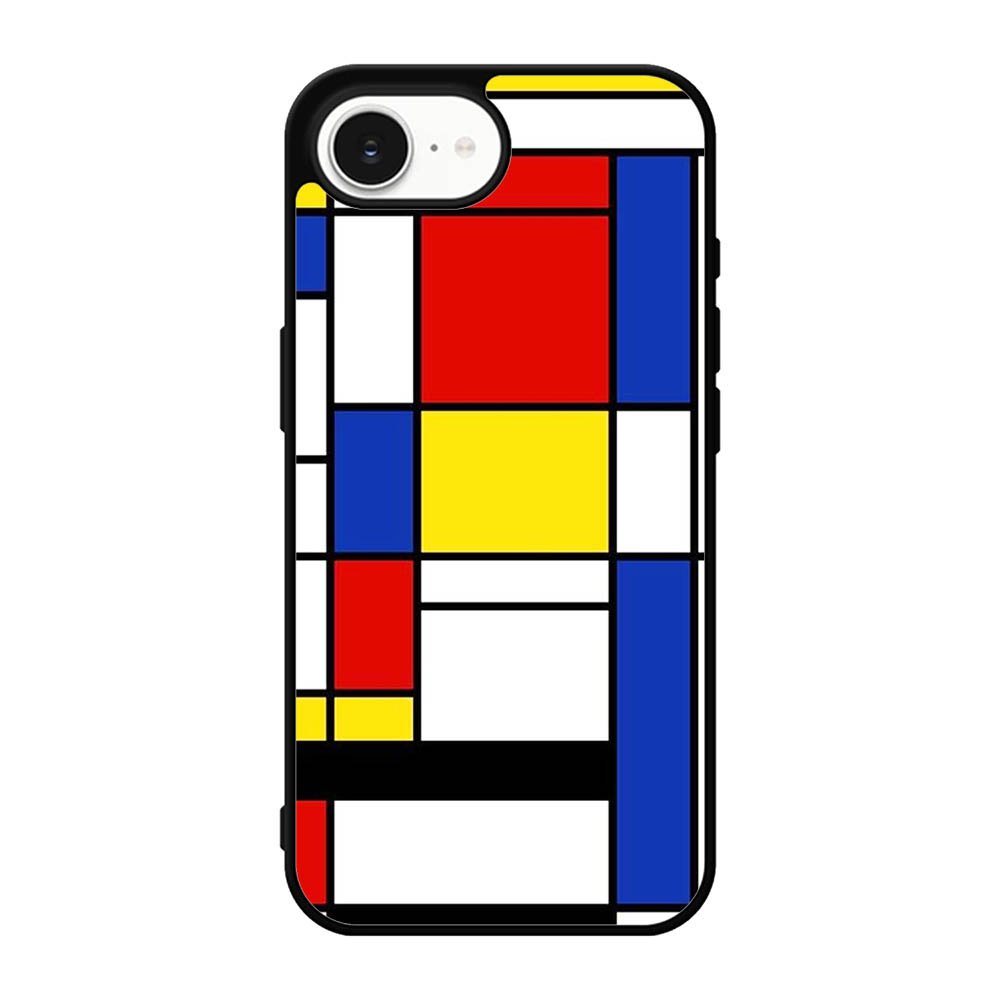 Abstract Geometric Colorful Pattern iPhone 17e Case FE0008