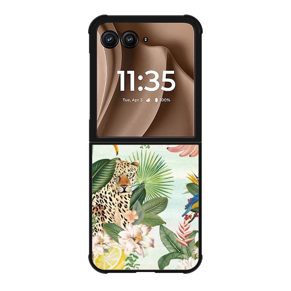 Tropical animals Motorola Moto RAZR Plus 2025 Case FE0624