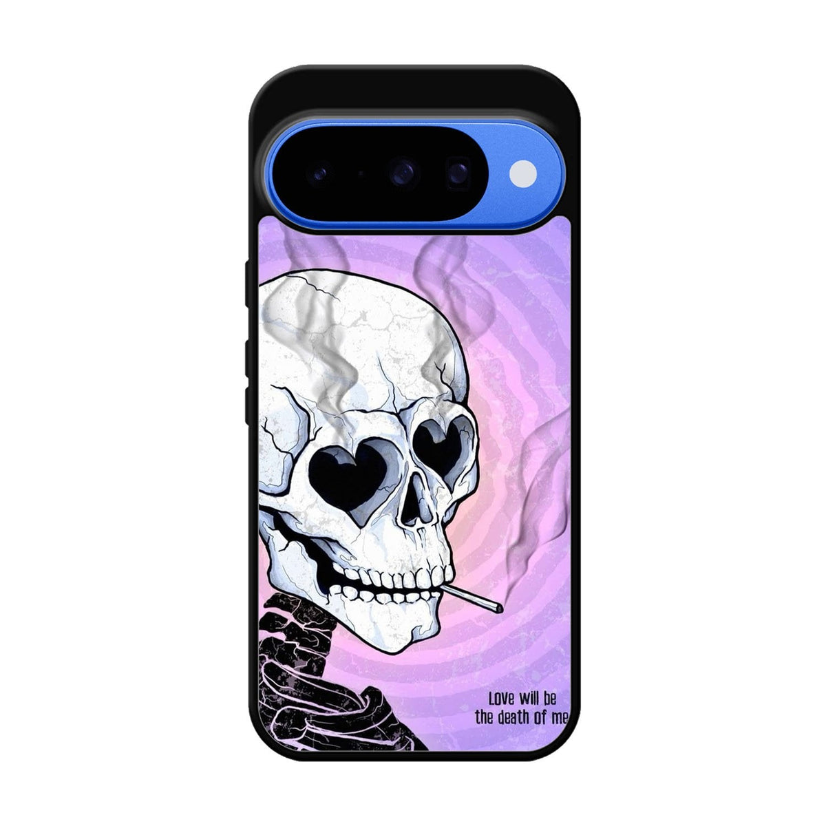 A skull falls in love Google Pixel 10 Case FE0002