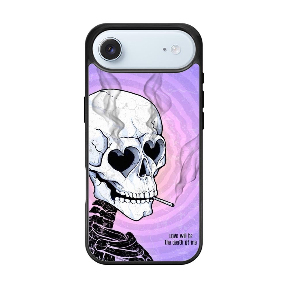 A skull falls in love iPhone Air Case FE0002