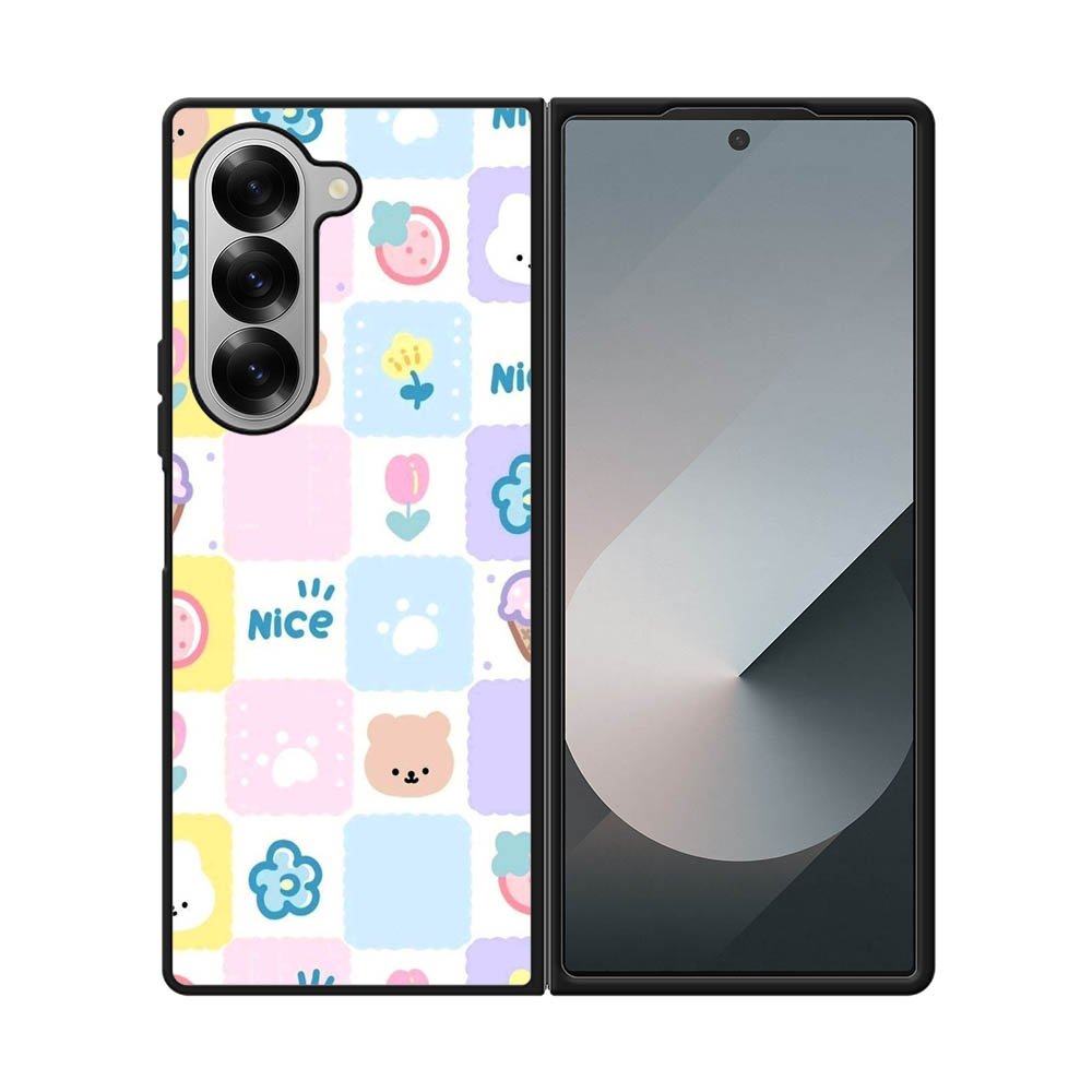 nice pattern FE0116 Samsung Galaxy Fold 7 5G Case