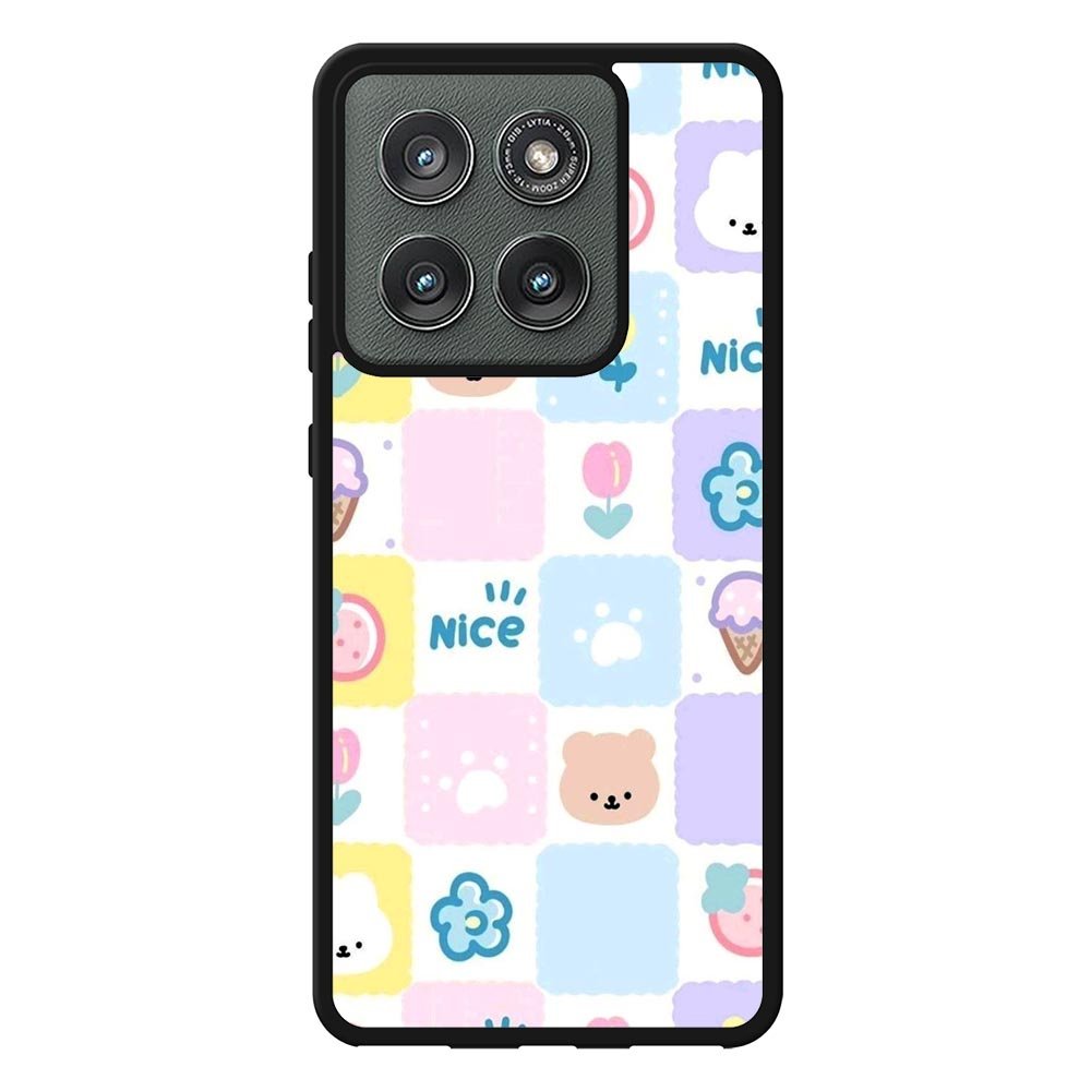 nice pattern Motorola Moto Edge 2025 Case FE0469