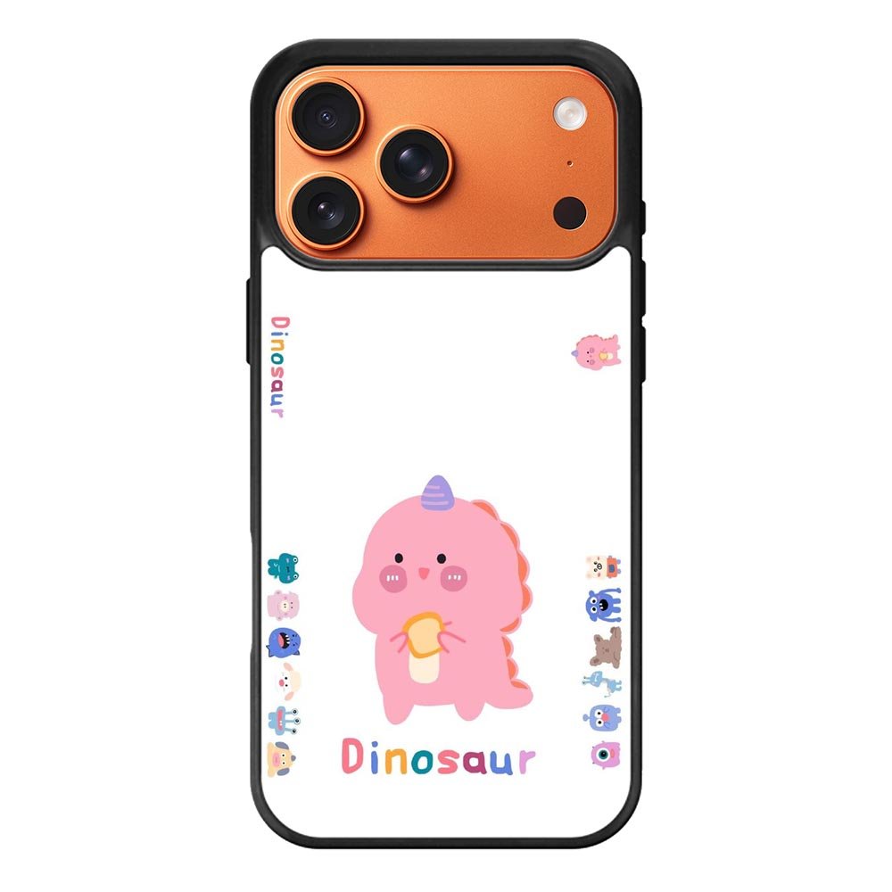 Dinosaur pink iPhone 17 Pro Max Case FE0206