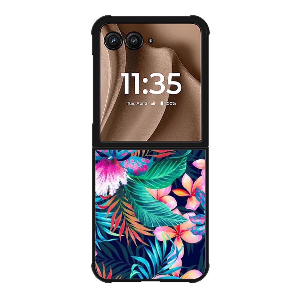 Pattern Floral Art  Motorola Moto RAZR Plus 2025 Case FE0488