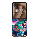 Pattern Floral Art  Motorola Moto RAZR Plus 2025 Case FE0488