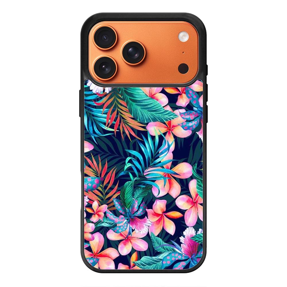 Pattern Floral Art  iPhone 17 Pro Case FE0488