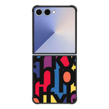alpabet pattern FE0123 Samsung Galaxy Flip 7 5G Case