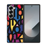 alpabet pattern FE0123 Samsung Galaxy Fold 7 5G Case