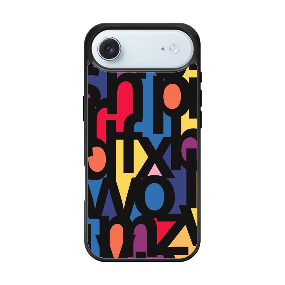 alpabet pattern iPhone Air Case FE0027