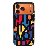 alpabet pattern iPhone 17 Pro Max Case FE0027