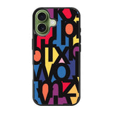 alpabet pattern iPhone 17 Case FE0027