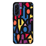 alpabet pattern Samsung Galaxy A17 Case FE0027