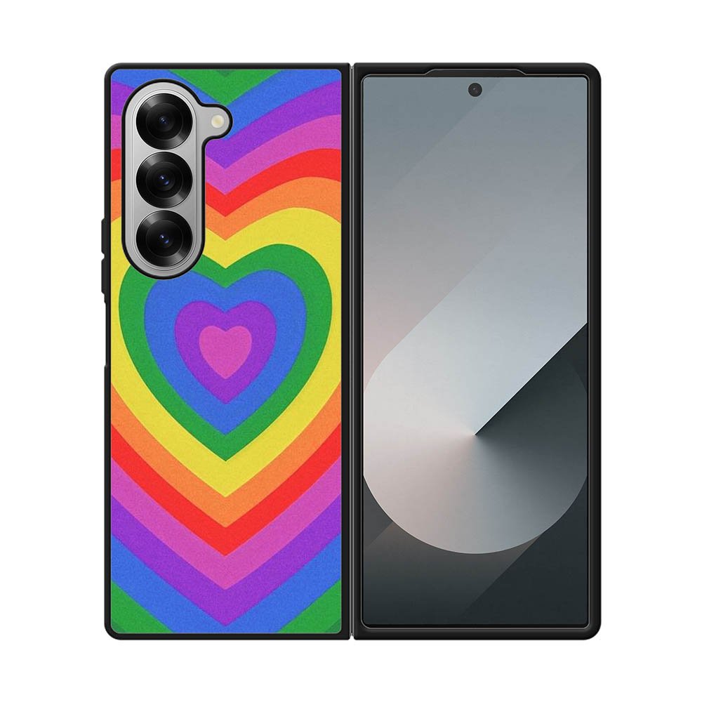 Love rainbow Samsung Galaxy Z Fold 7 5G Case FE0410