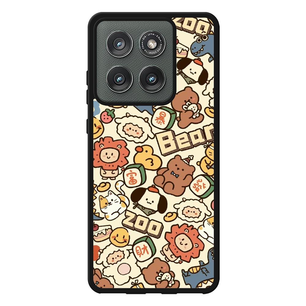 Zoo animals Motorola Moto Edge 2025 Case FE0669