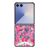 Cute Pink Floral Owl FE0132 Samsung Galaxy Flip 7 5G Case