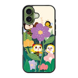 Bee animals flower iPhone 17 Case FE0094