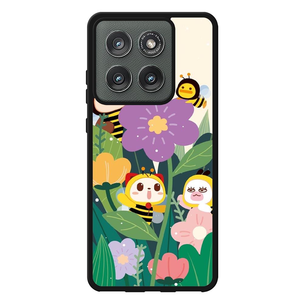 Bee animals flower Motorola Moto Edge 2025 Case FE0094