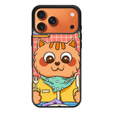 cat eat fish iPhone 17 Pro Max Case FE0137