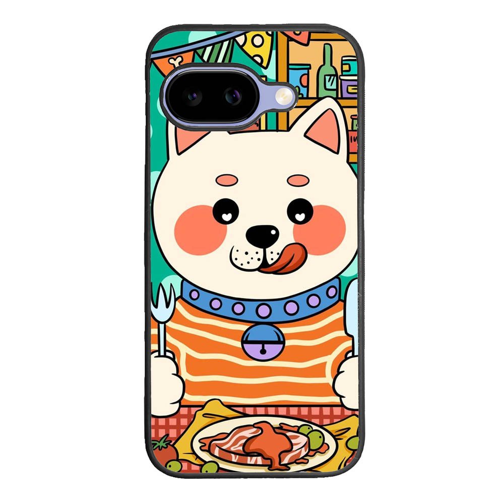 dogs eat meat Google Pixel 10A Case FE0211