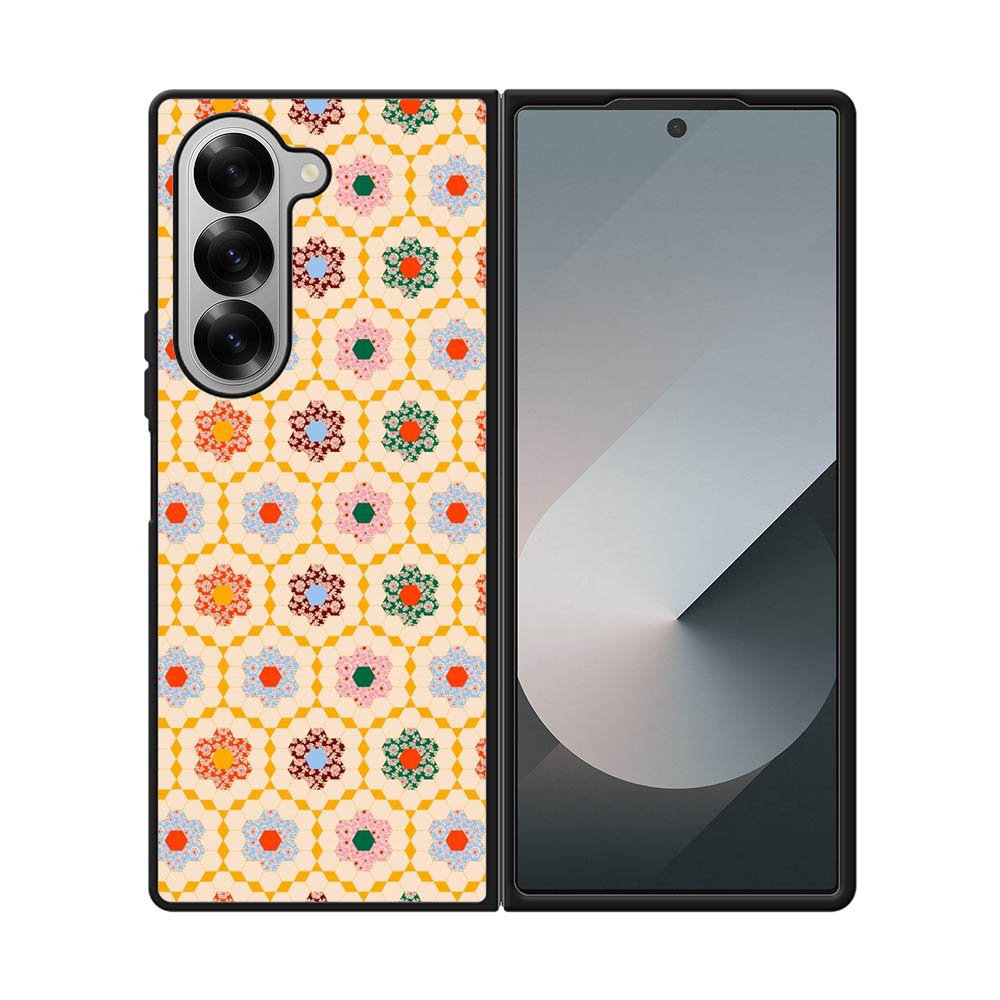 batik flower Samsung Galaxy Z Fold 7 5G Case FE0061
