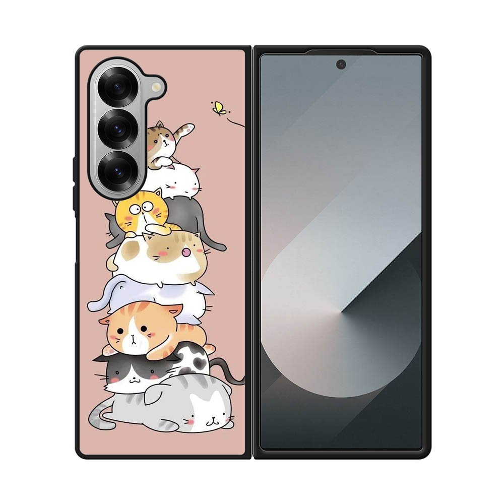 art cat Samsung Galaxy Z Fold 7 5G Case FE0039