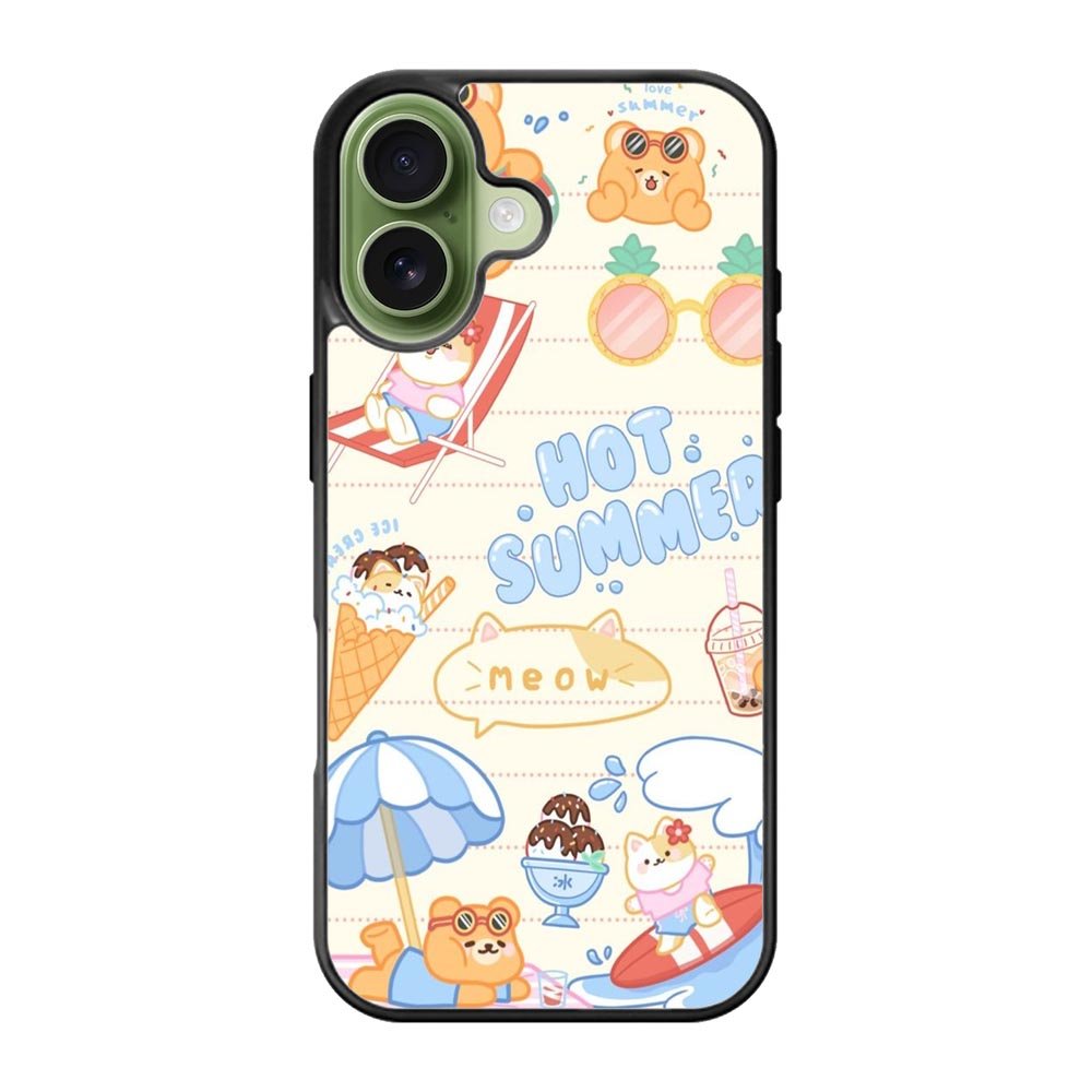 Hot summer iPhone 17 Case FE0359