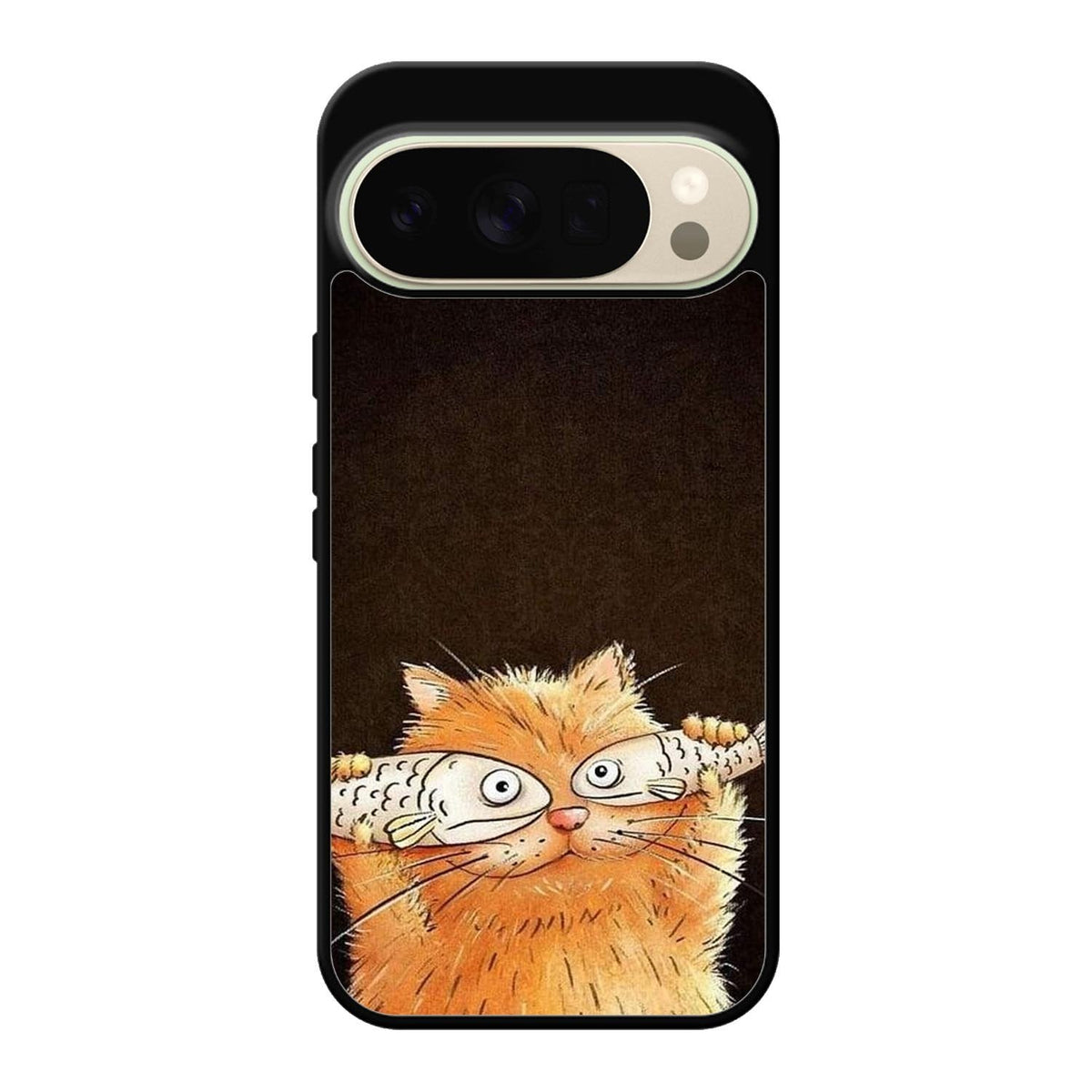Fish cat Google Pixel 10 Pro Case FE0253