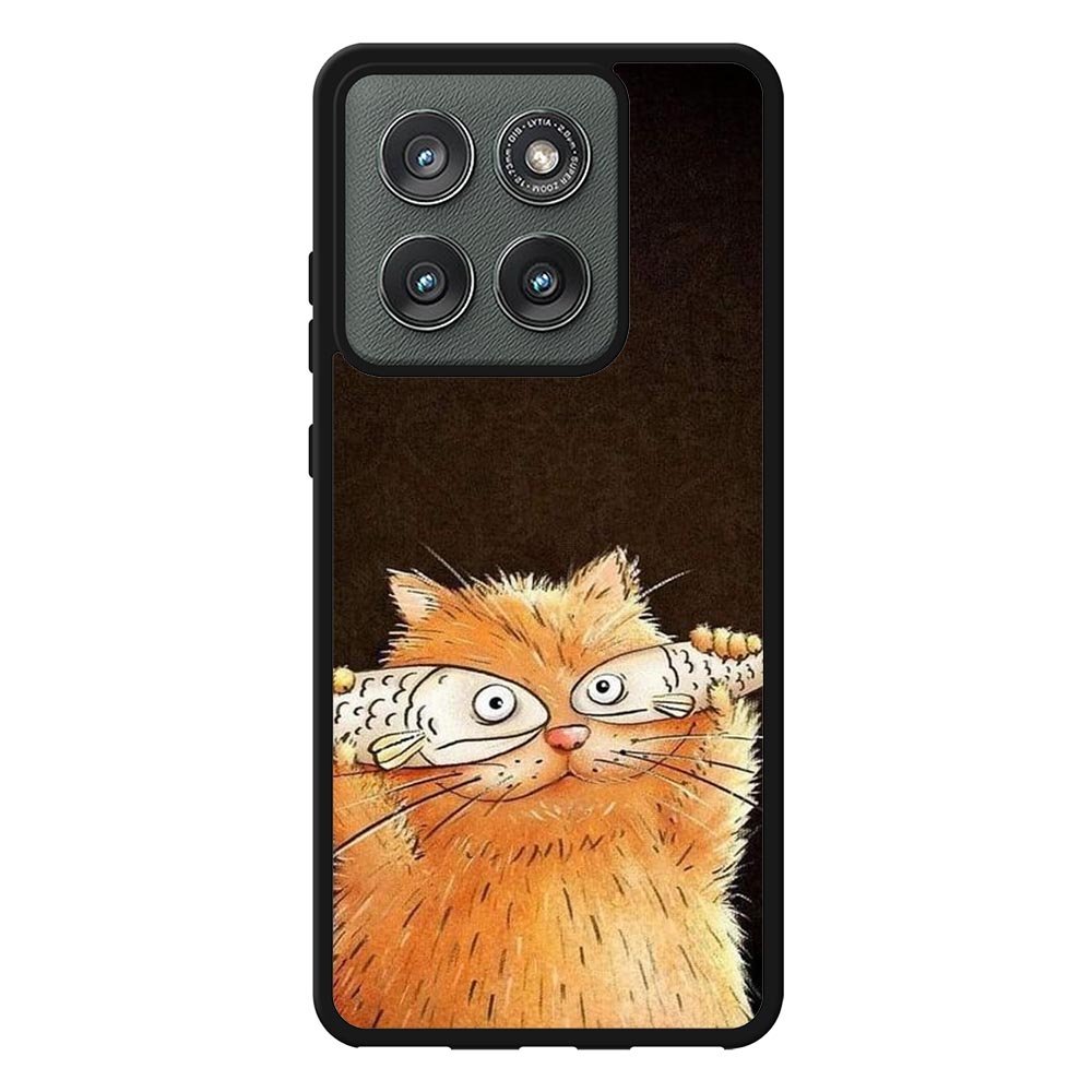 Fish cat Motorola Moto Edge 2025 Case FE0253
