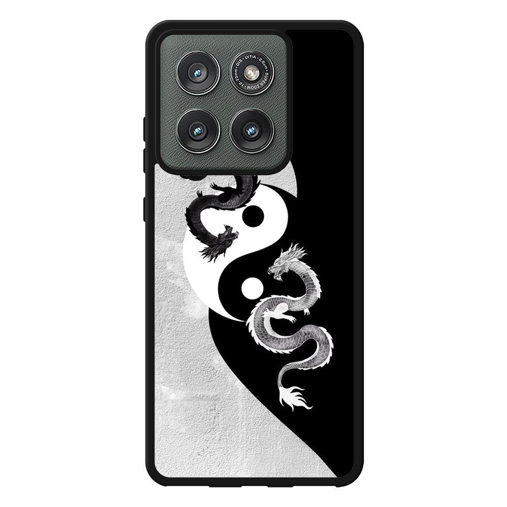 Dragon yin yang Motorola Moto Edge 2025 Case FE0227