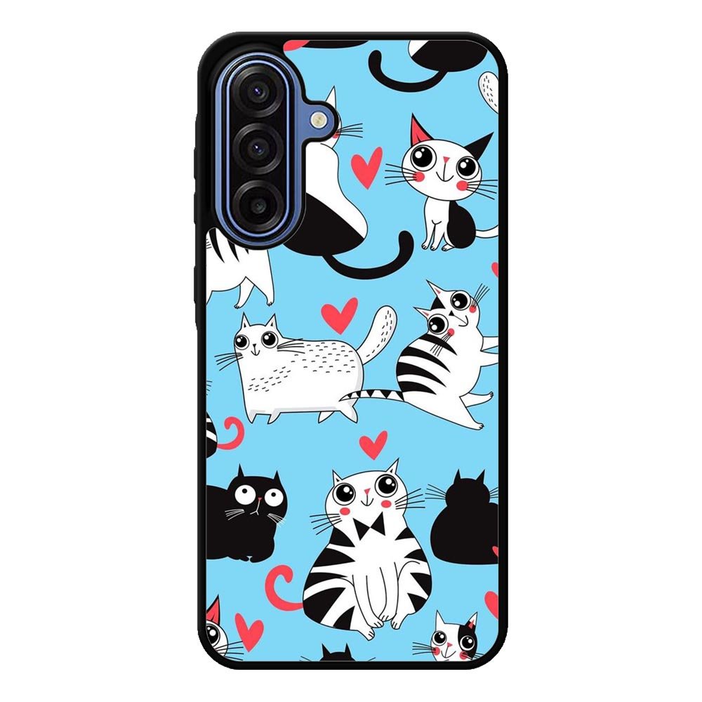 Cats pattern love Samsung Galaxy A17 Case FE0149