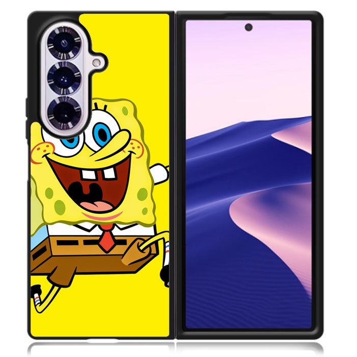 Funny Spongebob Squarepants Samsung Galaxy Z Fold 7 5G Case BC2806