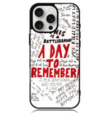 A Day To Remember WALLPAPER Case iPhone 16 Pro Max BC2789