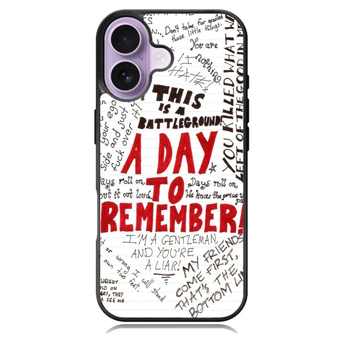 A Day To Remember WALLPAPER iPhone 17 Case BC2789