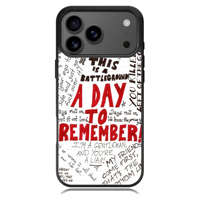 A Day To Remember WALLPAPER iPhone 17 Pro Case BC2789