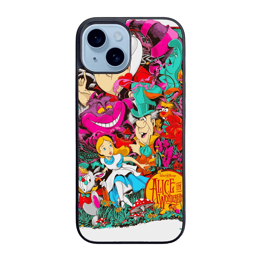 Alice In Wonderland Illustration Design  Case iPhone 15 BC2786