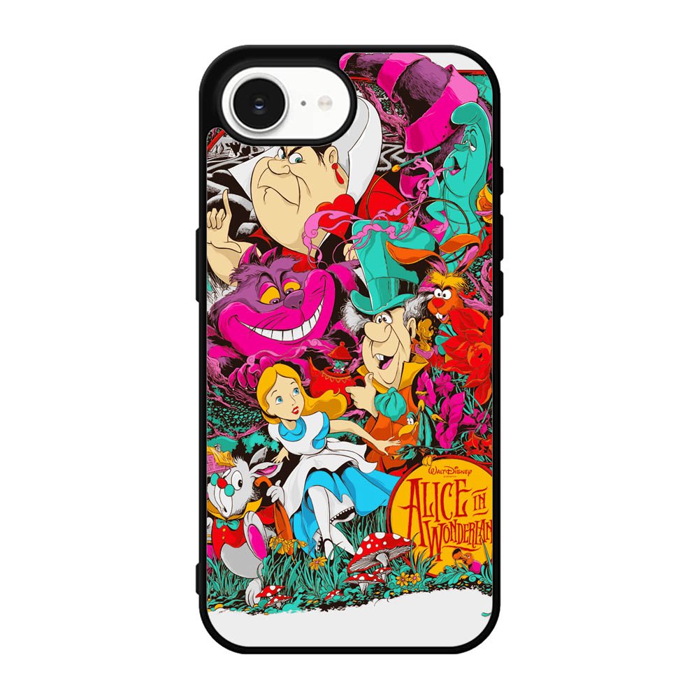 Alice In Wonderland Illustration Design  iPhone 16e Case BC2786