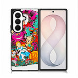 Alice In Wonderland Illustration Design  Samsung Galaxy Z Fold 8 Ultra Case BC2786
