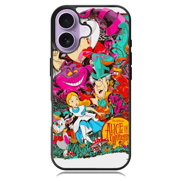 Alice In Wonderland Illustration Design  iPhone 17 Case BC2786