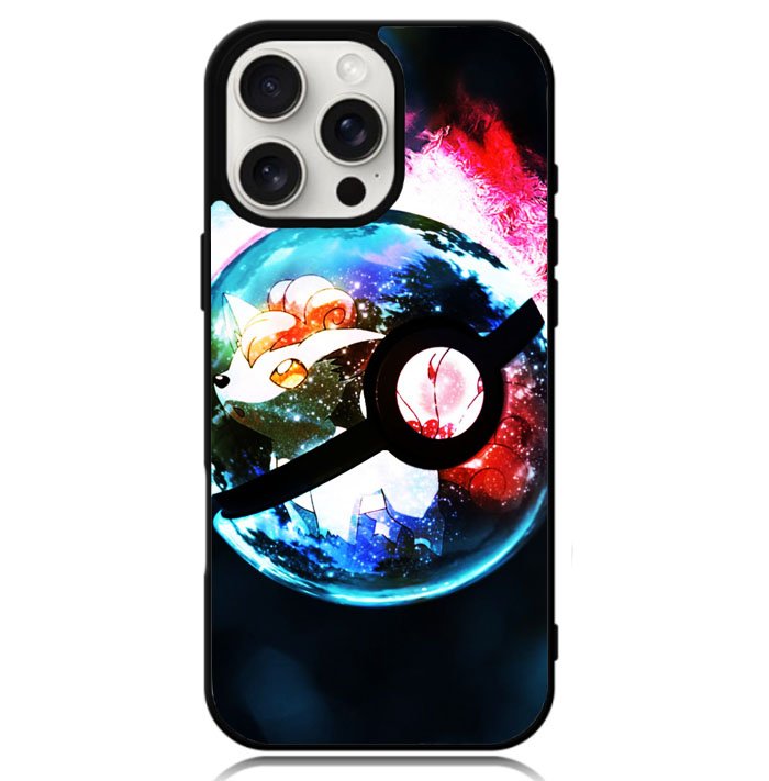 Amazing Pokemon Ball WALLPAPER Case iPhone 16 Pro Max BC2780