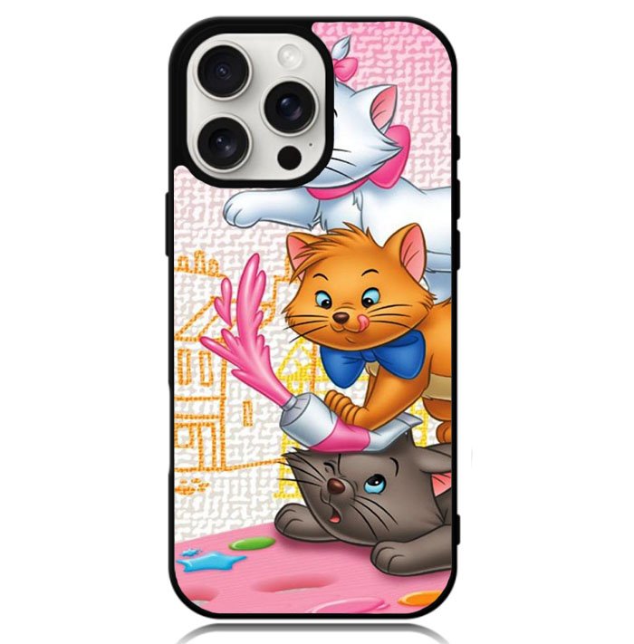 Aristocats cats WALLPAPER Case iPhone 16 Pro BC2777