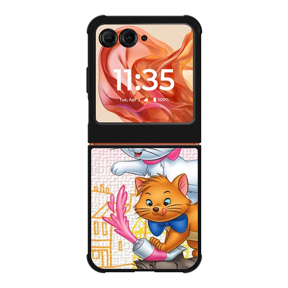 Aristocats cats WALLPAPER Motorola Moto Razr 2025/2024 , Moto Razr 60/50 Case BC2777