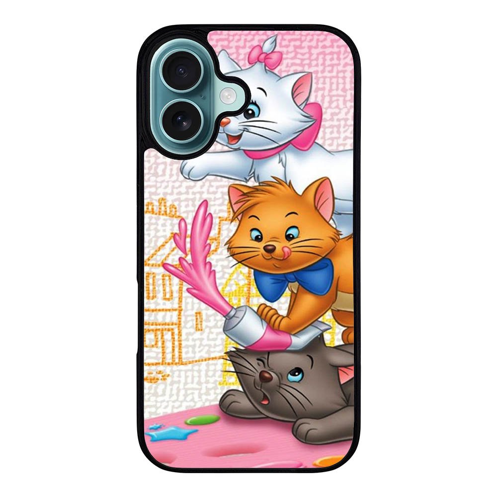 Aristocats cats WALLPAPER Case iPhone 16 Plus BC2777